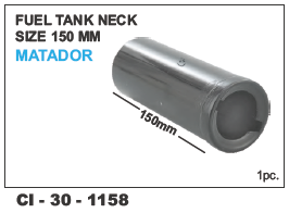 Fuel Tank Neck Size 150 MM MATADOR