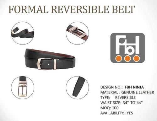 37 Inch Formal Reversible Belt