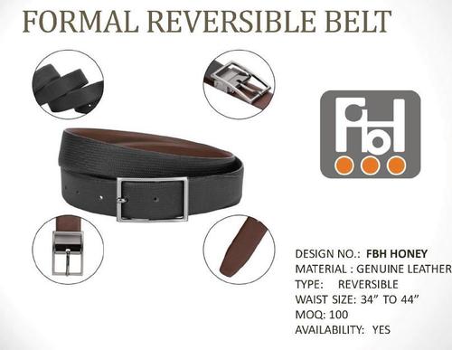 35 Inch Formal Reversible Belt