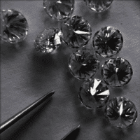 Cvd Diamond 3.80mm to4.10mm DEF VVS VS Round Brilliant Cut Lab Grown HPHT Loose Stones TCW 1