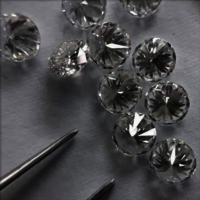 Cvd Diamond 4.10mm to4.20mm DEF VVS VS Round Brilliant Cut Lab Grown HPHT Loose Stones TCW 1