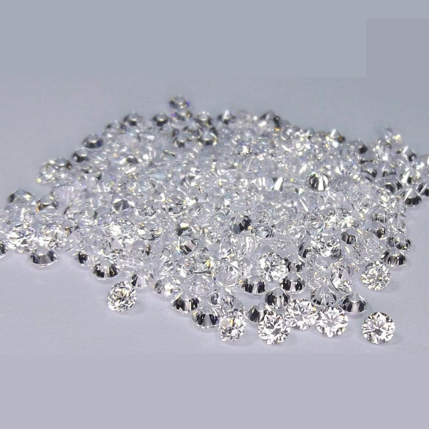 Cvd Diamond 1.15mm to1.20mm DEF VS SI Round Brilliant Cut Lab Grown HPHT Loose Stones TCW 1