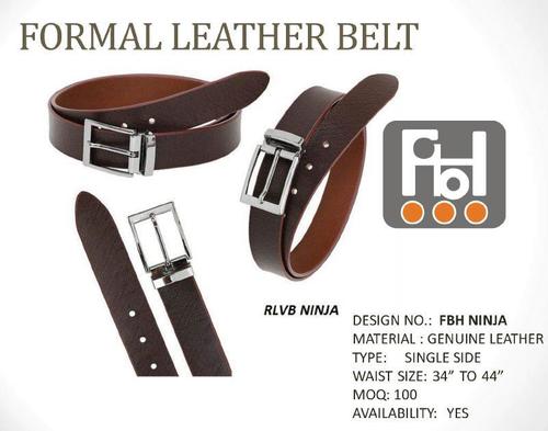 Mens Casual Leather Belt