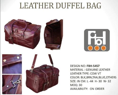 Leather Duffel Bag