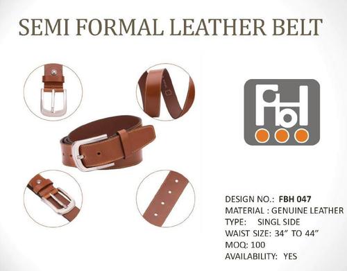 Semi Formal Leather Belt