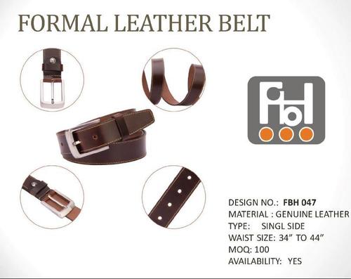 Men's 35 Inch Leather Belt