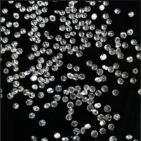 Cvd Diamond 1.35mm to1.40mm DEF VS SI Round Brilliant Cut Lab Grown HPHT Loose Stones TCW 1