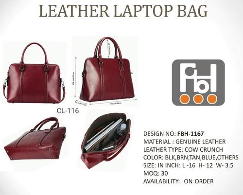 Leather Fancy Laptop Bag