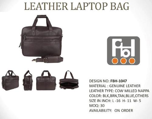 Genuine Leather Laptop Bag