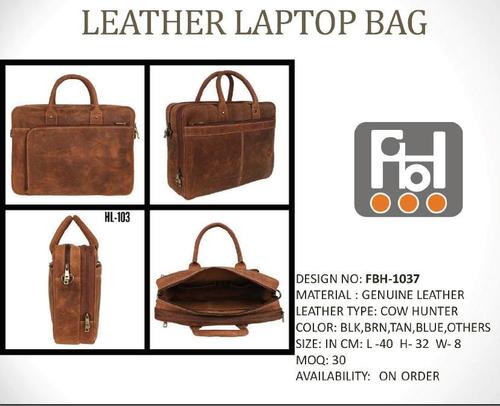 Leather Laptop Bag