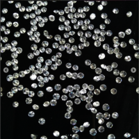 Cvd Diamond 1.90mm to 2.00mm DEF VS SI Round Brilliant Cut Lab Grown HPHT Loose Stones TCW 1