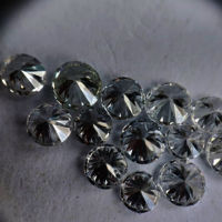 Cvd Diamond 2.10mm to 2.20mm DEF VS SI Round Brilliant Cut Lab Grown HPHT Loose Stones TCW 1