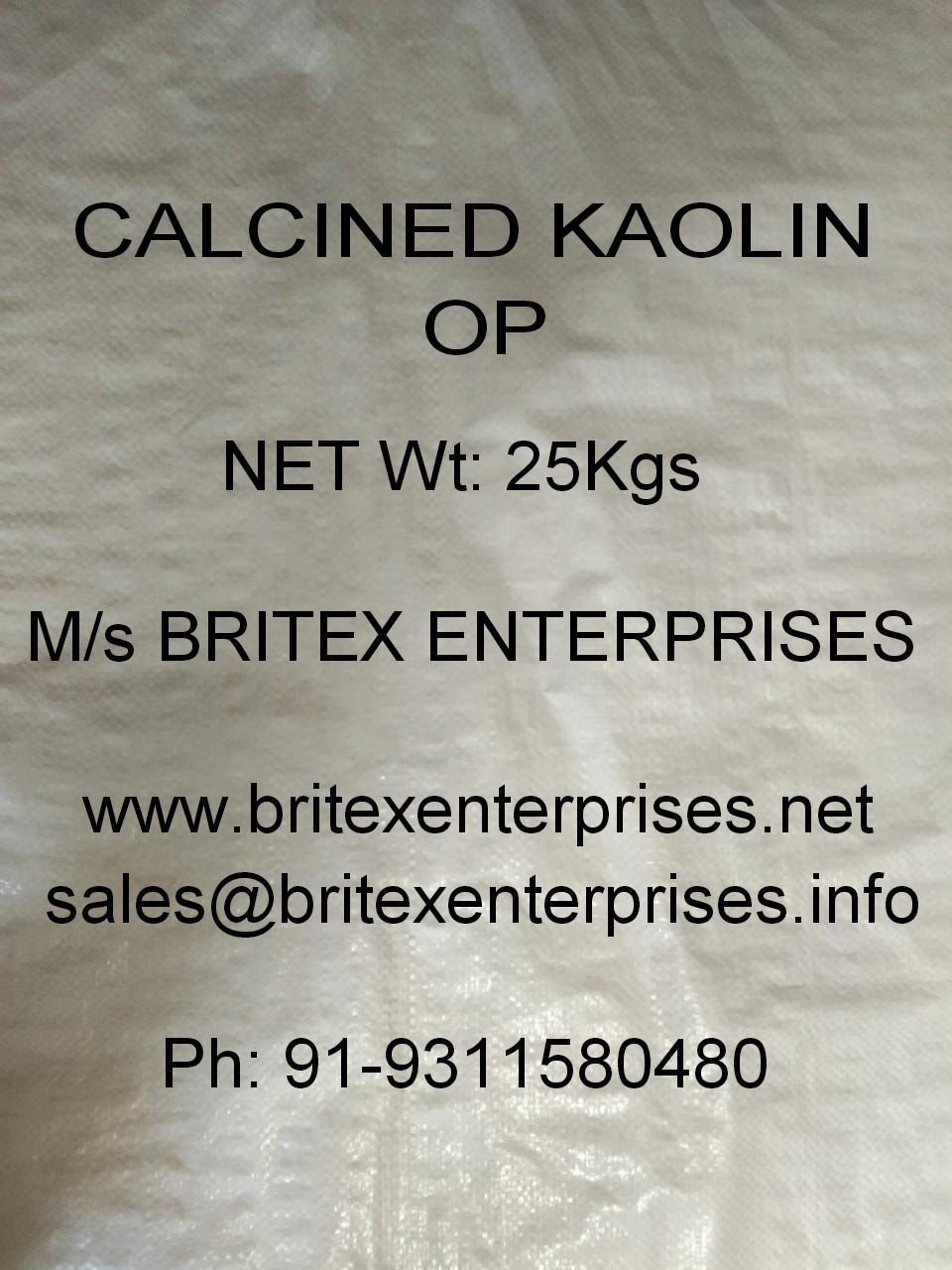 Calcined Kaolin Powder