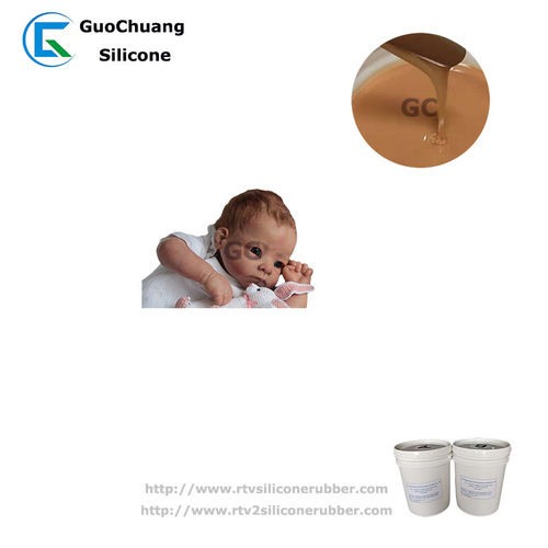 Platinum Medical Grade Liquid Silicone For Reborn Baby Doll Molds Application: 1)Make Soft Products