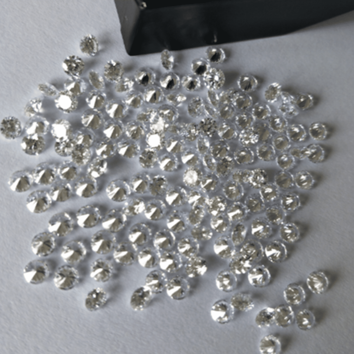 Cvd Diamond 2.80mm to 2.90mm DEF VS SI Round Brilliant Cut Lab Grown HPHT Loose Stones TCW 1