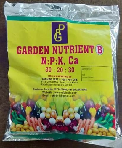 Garden Nutrient - NPK 30:20:30 500gm Poly Bag, Vegetable Specific, Enhances Growth, Boosts Yield