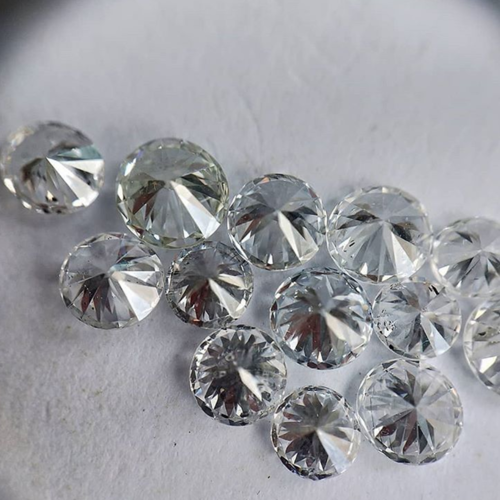 Cvd Diamond 3.70mm to3.80mm DEF VS SI Round Brilliant Cut Lab Grown HPHT Loose Stones TCW 1