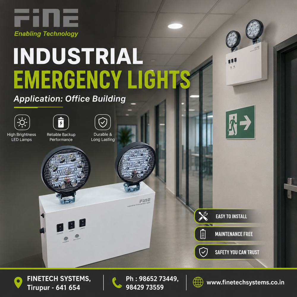 LED INDUSTRIAL EMERGENCY LIGHT - IEL BC LED18W