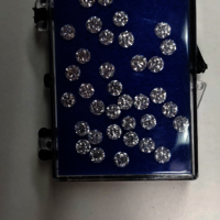 Cvd Diamond 3.80mm to 4.10mm DEF VS SI Round Brilliant Cut Lab Grown HPHT Loose Stones TCW 1