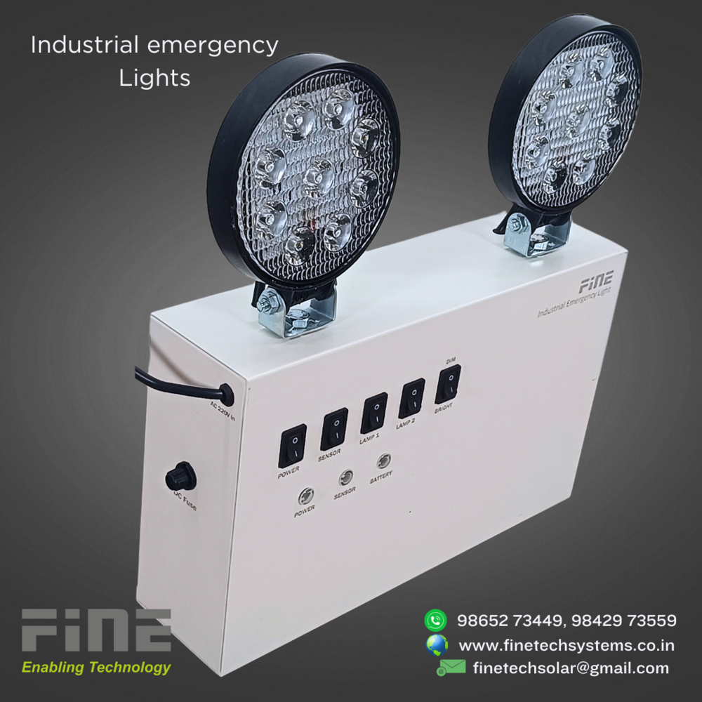 Led Industrial Emergency Light- Iel Bcs Led18 - Charging Time: 6-7 Hours