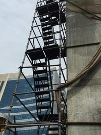 Staircase Scaffolding in cuplock system