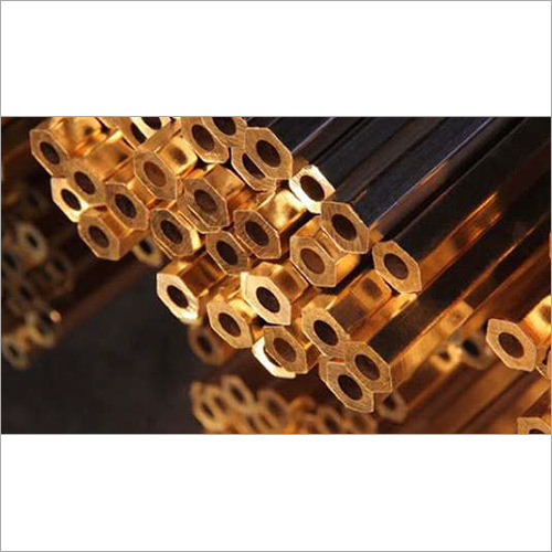 Brass Hexagonal Tube