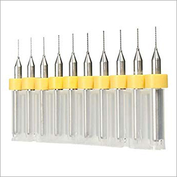 PCB CNC Drill Bit - Carbide, Different Sizes Available, Silver | Unmatched Design and Performance for Copper Clad Laminate Drilling