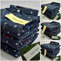 Mens Stylish Shirt - Soft Cotton Blend, Available In Multicolour Sizes M-xxl | Printed Design, Tear Resistance, Easy Care, Quick Dry