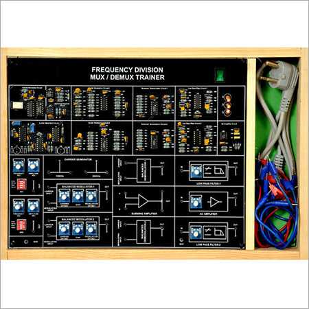 Al-E521 Frequency Division Multiplexer and Demultiplexer Trainer