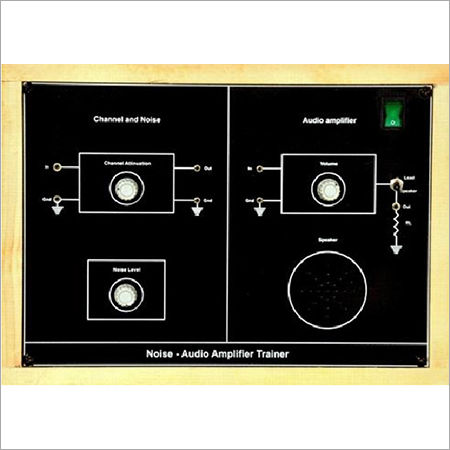 AL-E523 Noise and Audio Amplifier Trainer