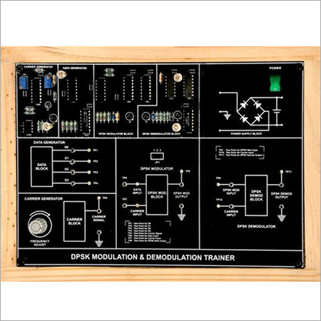 AL-E524 Differential Phase Shift Keying Modulation and Demodulation Trainer