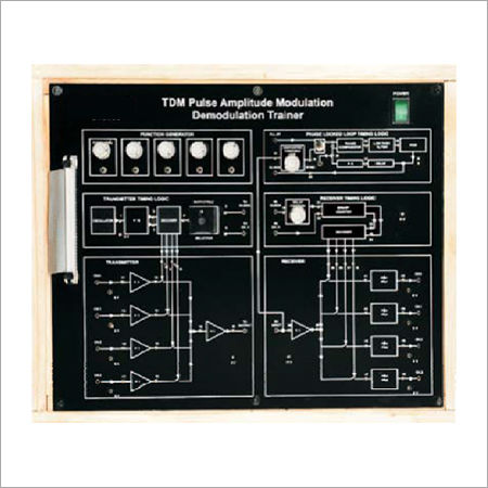 AL-E527 TDM Pulse Amplitude Modulation and Demodulation Trainer