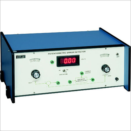 Al-e543 Potentiometer As Error Detector Trainer