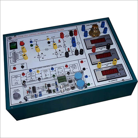 Al-e061C Speed Control Of Separately Excited Dc Motor Using Single Phase Half Wave Bridge Controlled Bridge Converter Trainer