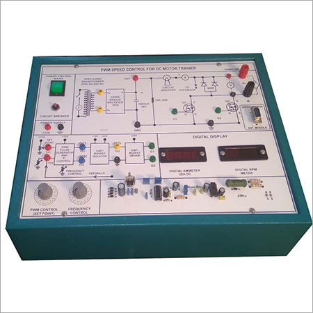 Al-e209a Pwm Speed Control Of Dc Series Motor (Chopper Motor Controller Trainer)