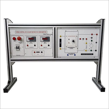 Al-e343b Speed Control Of Dc Shunt Motor By Scr Based Dc Drive Method (Rack Type)