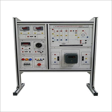 Al-e422d Three Phase Ac Synchronous Machine Trainer (Load Test)
