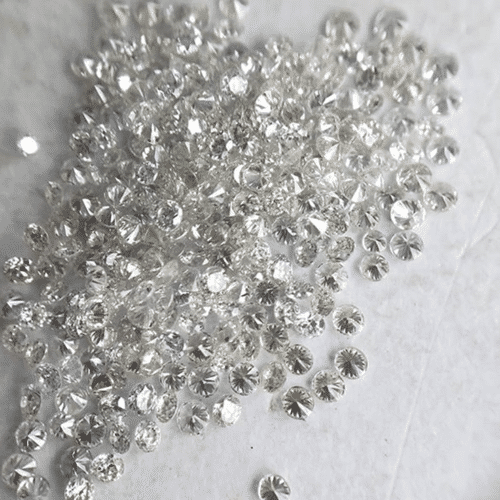 Cvd Diamond 1.45mm to1.50mm GHI VVS VS Round Brilliant Cut Lab Grown HPHT Loose Stones TCW 1