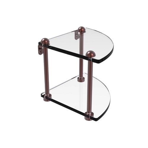 2 Tier Bathroom Glass Shelf