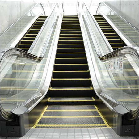 Escalator Elevator - Galvanized Steel, 50-100mm Step Width | AC/DC Drive Type, Multiple Safety Devices Including Anti-Stall Timer Protection and Emergency Lowering