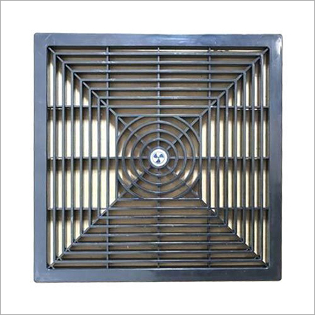 Fan Grill Square - Steel, 10-20 Millimeter Step Width | AC Drive Type, Electric Power Supply, Ideal for Building and Residential Elevators