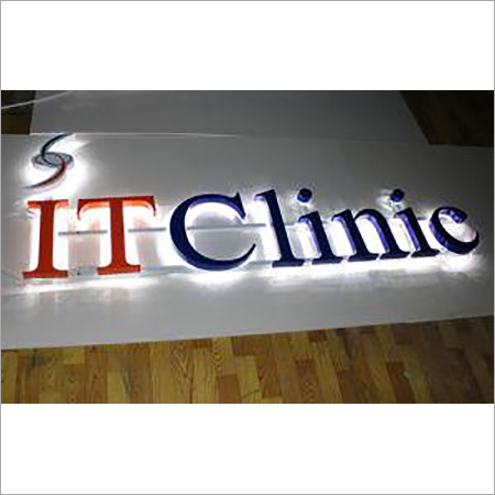 Letters In 3D Design - Plastic Material, Electric Power Supply, Waterproof | Ideal for Advertisement Use