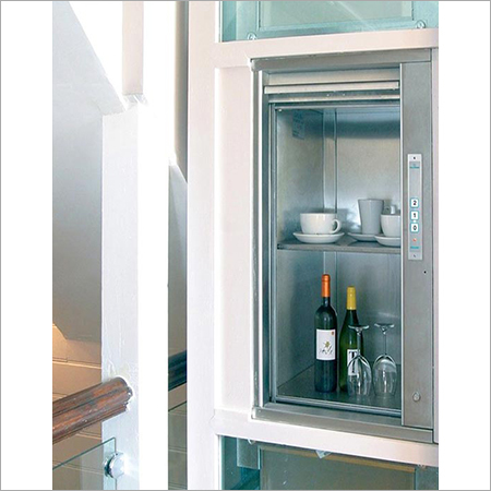 Service Lift - Galvanized Steel Residential Elevators | AC Drive Type, Overload Safety Features, Upward Protection Devices