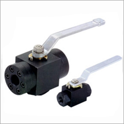 Black And White 2-Way High Pressure Ball Valve