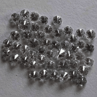 Cvd Diamond 2.60mm to 2.70mm GHI VVS VS Round Brilliant Cut Lab Grown HPHT Loose Stones TCW 1