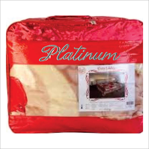 PVC Zipper Mink Blanket Bag