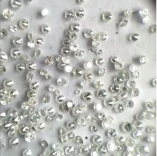 Cvd Diamond 3.30mm to3.40mm GHI  VVS VS Round Brilliant Cut Lab Grown HPHT Loose Stones TCW 1