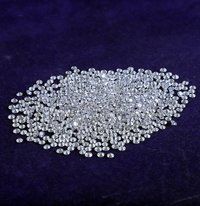 Cvd Diamond 1.10mm to 1.15mm GHI VS SI Round Brilliant Cut Lab Grown HPHT Loose Stones TCW 1