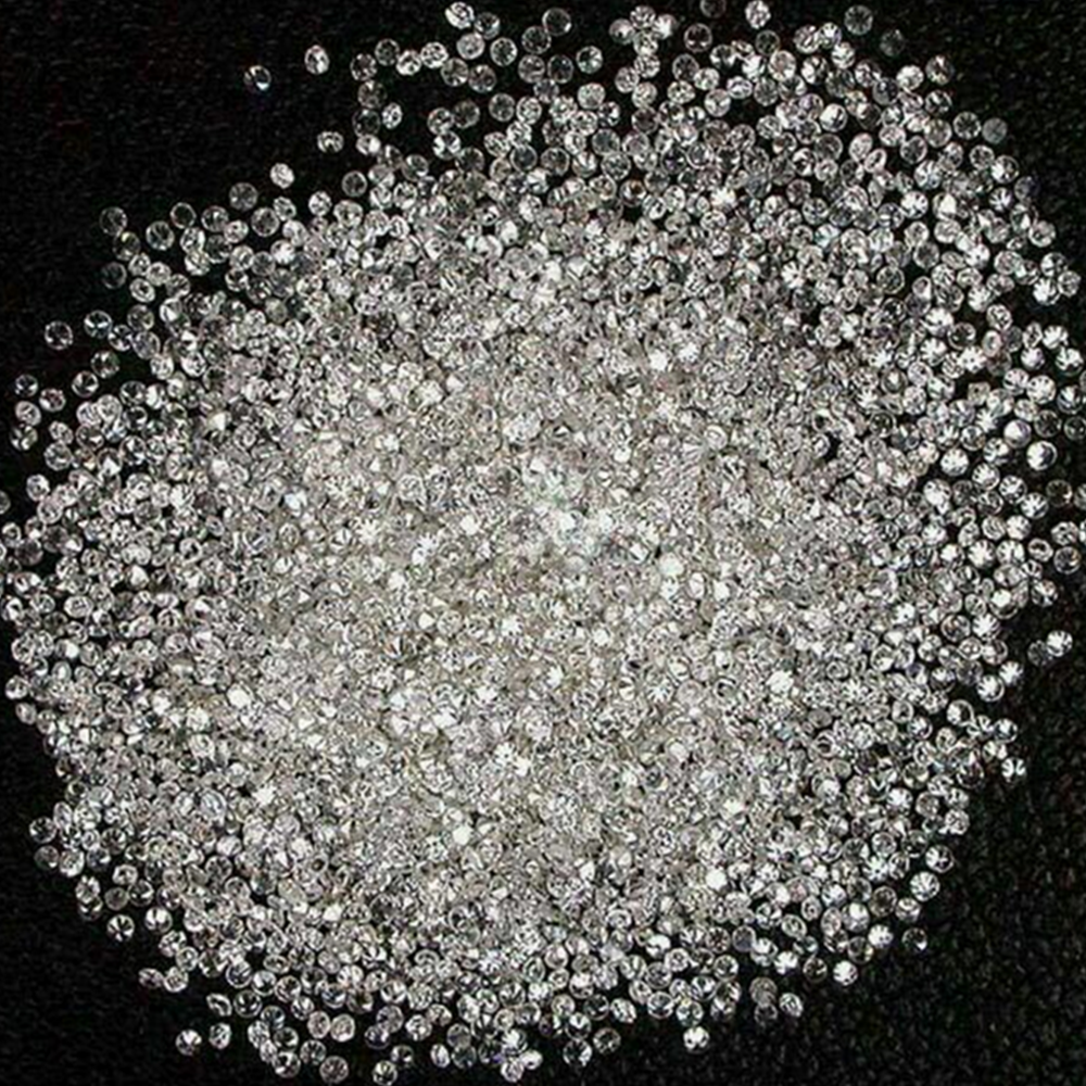 Cvd Diamond 1.15mm to1.20m GHI VS SI Round Brilliant Cut Lab Grown HPHT Loose Stones TCW 1