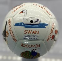 Mini Football Pasted Animal printed
